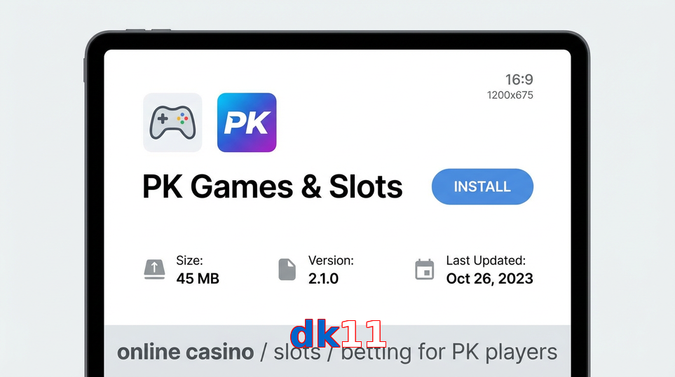 Game list for Dk11 gameapk section