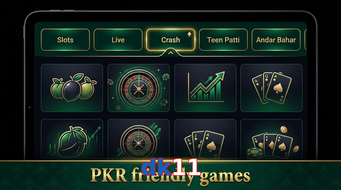 Game list for Dk11 games section